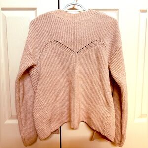 Beautiful H&M knit sweater with split back size XS